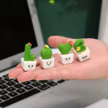 Cute Cactus Figurines