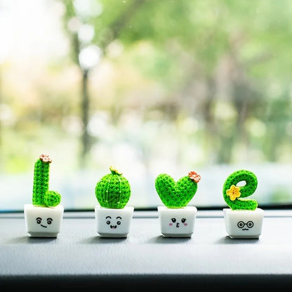 Cute Cactus Figurines